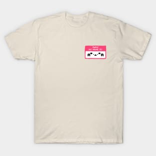 Hello! My Name Is Puppy Kaomoji T-Shirt